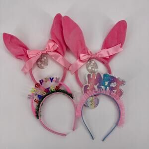 BRAND NEW Kids Easter Headbands Festive Bunny Ears Funny Headbands Lot of 4